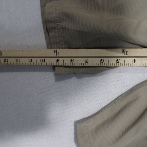 Wrangler Authentic Men Tan Hybrid Shorts Casual Size Size 40 - Picture 5 of 10